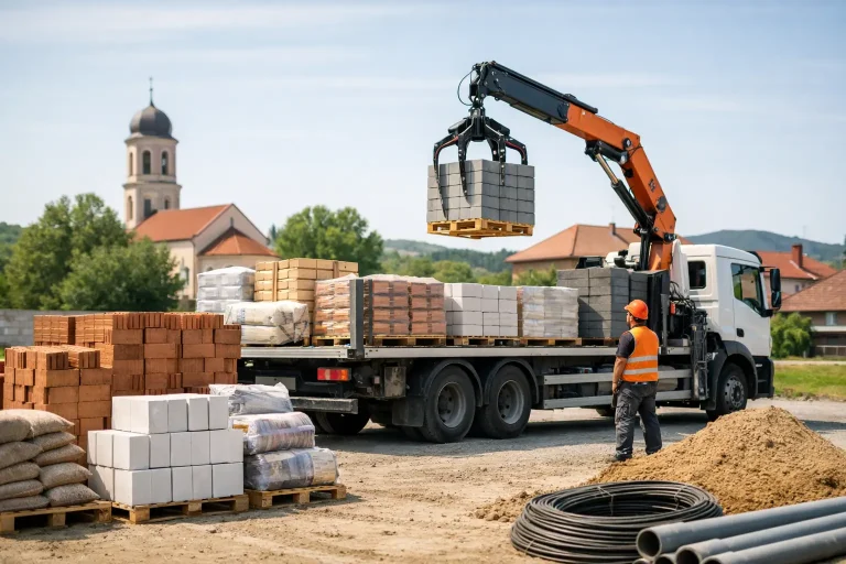 Besplatna dostava građevinskog materijala u Jagodini