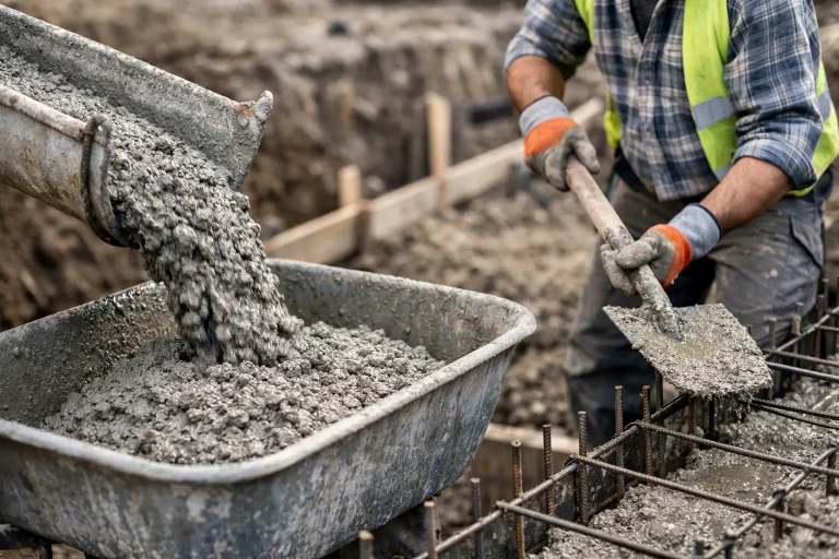 Kako pravilno mešati beton za čvrst temelj
